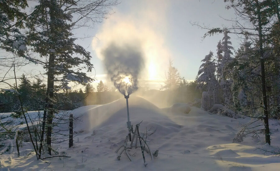 A Different Kind of Snowmaking