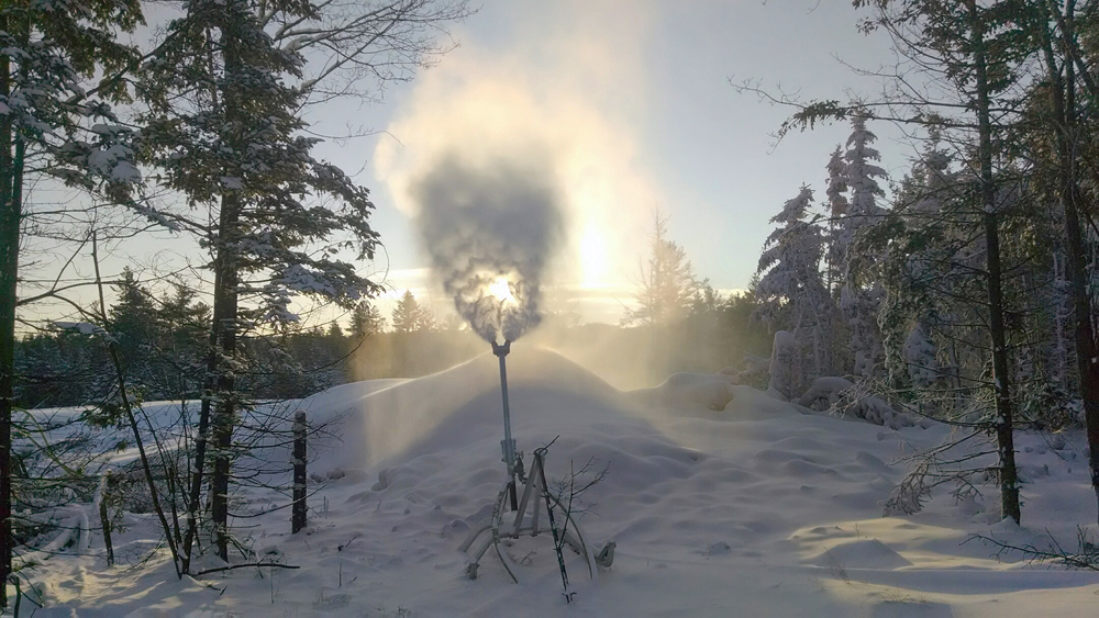 A Different Kind of Snowmaking